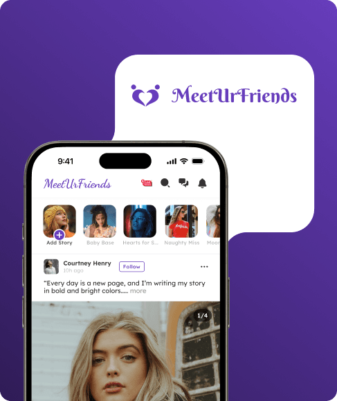 MeetUrFriends : Connect with friends and share moments.