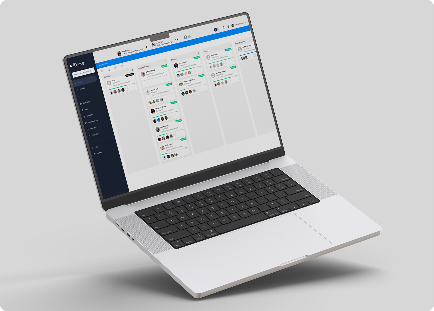 Draag : Candidate Analytics and Job Placement Overview